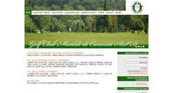 Desktop Screenshot of matildedicanossagolf.it